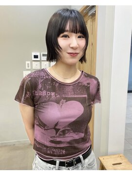 ヨーク(yoke) ミニボブ/ボブレイヤー/顔まわり