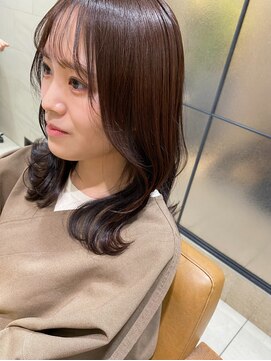 ピークアブー アヴェダ 池袋東武(PEEK-A-BOO AVEDA) 韓国風くびれミディアムヘア