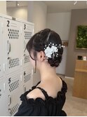 浴衣ヘアセット