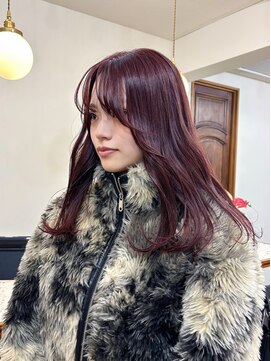 シエン 恵比寿(CIEN) チェリーピンク/ボルドー/ワインレッド/暖色系カラー/恵比寿