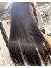柔らかいIVIストレート【縮毛矯正】×メンテカット