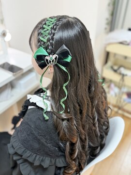 ジェキータ 京都駅前店(GEKITA) 編み上げ推し活ヘア【京都/ヘアセット/着付け】