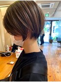 ショートボブ/ミニボブ/マッシュ/切りっぱなし/柏駅