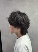 メンズシャドウパーマ/波巻きパーマ