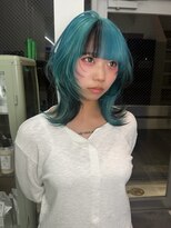 クオン(QUON)&nbsp;Turquoise×Black