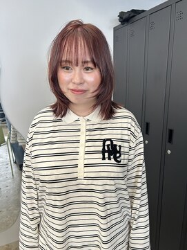 コエ(koe') ワンカラーでチェリーピンクカラー*