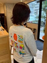 セレイン(serein)&nbsp;ウルフパーマと艶カラー