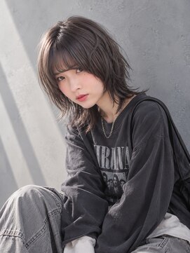 ピース バイ シータ(PEACE by CITA) 【KENJI】頬を包む小顔マッシュウルフ