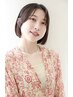 【ボブ.ミディアムヘア】似合わせカット＋カラー￥13200～