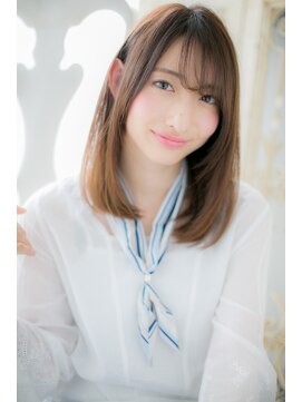 モッズ ヘア 福岡姪浜店(mod's hair) まとまり感あるサラツヤミディ