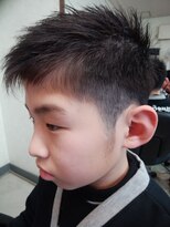 ウィット アンド ラファム Wit &La Famme&nbsp;プチアシメのメンズカット　お子様バージョン