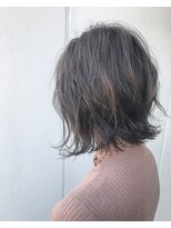 切りっぱなしボブ×外ハネ