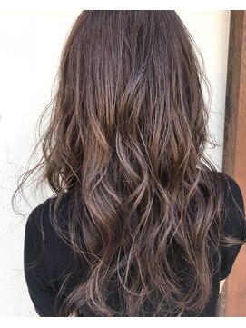 モードケイズ 西宮(MODE K's) ブラウンカラー/大人かわいい/小顔/斜めバング/アシンメトリー