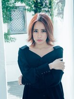 美容室チック 大島店(chic)&nbsp;伸ばしかけ外ハネストレート［大島/大島駅］