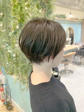 ロンドフルール 大宮東口(Lond fleur) Lond fleur林　くびれヘアマッシュショート　アースカラー