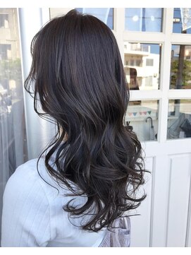 ヘアアンドメイクグラチア(HAIR and MAKE GRATIAE) 【暗髪】アッシュラベンダー♪