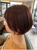 ボブだけどショートっぽい、短くしすぎたくない方に☆