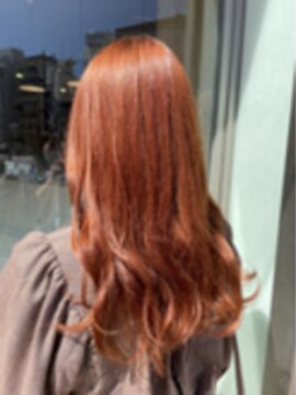 レイビューティー 浜町中央橋店(RAY+beauty) ブリーチ×オレンジ