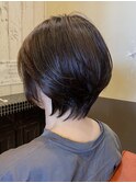 大人可愛いスッキリショート 観音寺 大人のヘアサロン
