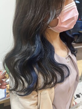 クロリ(Coloris) インナーネイビーブルー！