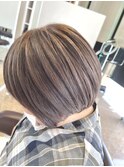 白髪ぼかし 白髪ぼかしハイライト ハイライト 金沢美容室