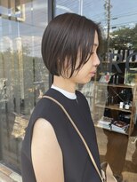 ガロ(GARO) 艶髪ボブ×アッシュブラウン×トリートメント