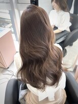 ジエクトカナウ 大阪梅田店(The Ect canow) 《韓国ヘア》ニュアンスカラー前髪グレージュカラー