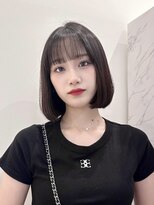 ノイズ エコル(Hair&Make NOISM ekolu )&nbsp;ワイドバング×タッセルボブトリートメント前髪カットブリーチ