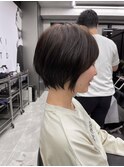 10代20代30代/丸みショート/グレーベージュ/アッシュ/表参道