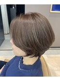 これぞ脱白髪染めハイライト