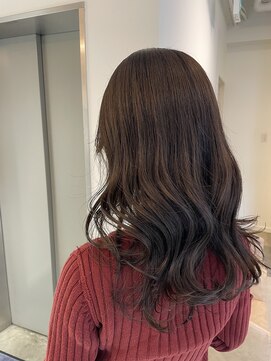 アヴァンスアンス 広島袋町店(AVANCE.ens) 赤み消しカラー×柔らかめブラウンカラー