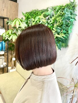 リサヘアーデザイン(RISA HAIR DESIGN) 天神／大名／赤坂/切りっぱなしボブ