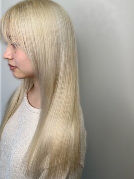 リノショアーズ ショウナン 辻堂店(RinoShores SHONAN) 10代20代★大人ダブルカラーブリーチホワイトベージュカラー