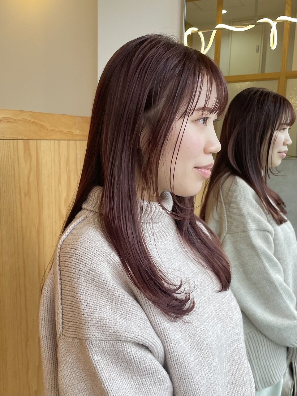 three.中之島】ピンクブラウン：L209157714｜スリー ナカノシマ(three