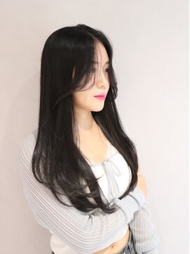 リアン バイ キートス(Lien by kiitos) 大人レイヤー/かき上げスタイル/韓国レイヤー/ワンホンヘア