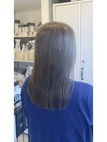 ヴィアスヘアー(vias hair)&nbsp;白髪対応◎ワンメイクで高明度のグレージュ