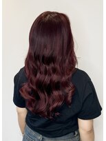 ヘアーエクステンド エフ 渋谷(f)&nbsp;レッドヘアー × シールエクステ