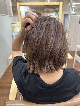 リミエ(RIMIE) #ラベンダーブラウン#オリーブブラウン#ボブ