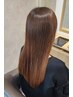 【1番人気】似合わせカット+艶カラー+トリートメント￥13000