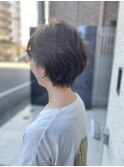 10月ショートボブ