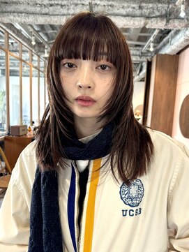 セーヌパス(CEINE PATH) レイヤー/ワイドバング/ウルフ/顔周りレイヤー