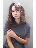 【ROSE】レイヤーカット＿ハイライト＿白髪ぼかし＿ブリーチ