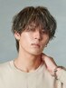 メンズカット+パーマ+ハイライト ￥22200