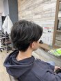 ヘアーズ ベリー 阪急桂店(hairs BERRY) 毛流れ感強めのカルマヘアです♪スタイリングもとても簡単です♪