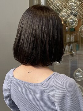 エイトヘアー(8 HAIR) ツヤ髪プルーベージュ×ボブ！