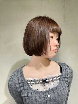 シード 成増 下赤塚店(ced.) 初カラーブリーチ無し暖色ベージュ美髪カラー