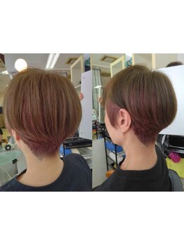 ご新規様カット3400円～の超特価、何度も通える安心プライス＊360度美しい、ショートボブが叶う☆