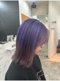 ペールパープル×ペールビンク ルーツカラー