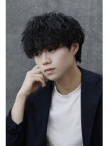 ラクーントウキョウ(RACCOON.TOKYO)&nbsp;【社会人向け】刈り上げないマッシュ　シャドウパーマ