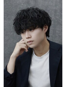 ラクーントウキョウ(RACCOON.TOKYO) 【社会人向け】刈り上げないマッシュ　シャドウパーマ